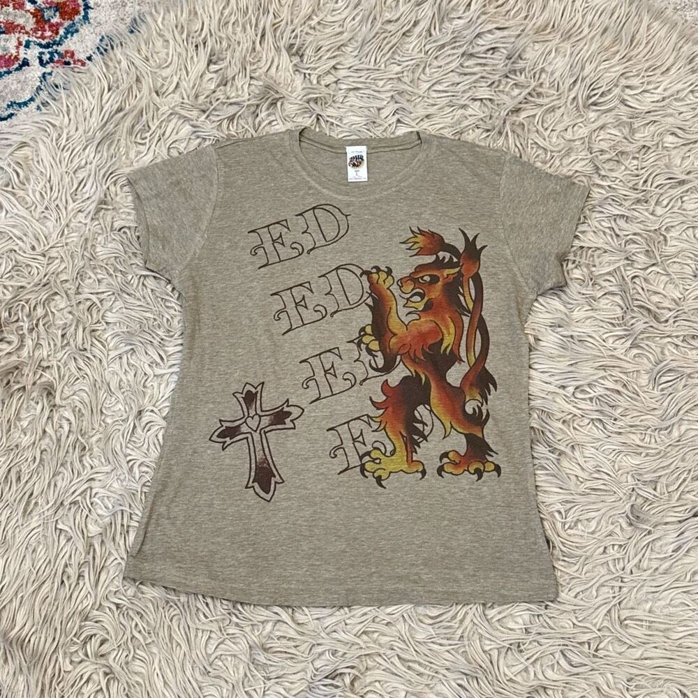 Ed Hardy dragon shirt size large